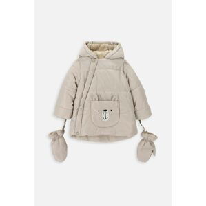 Bunda Coccodrillo ZC3152102OBN OUTERWEAR BOY NEWBORN béžová farba