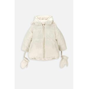 Bunda Coccodrillo ZC3152102OGN OUTERWEAR GIRL NEWBORN béžová farba