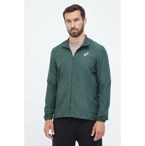 Vetrovka Asics Core zelená farba, prechodná