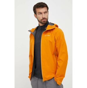 Nepremokavá bunda Montane Spirit pánska, oranžová farba, gore-tex