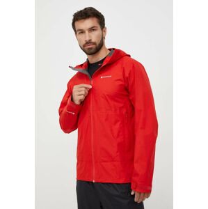 Nepremokavá bunda Montane Spirit Lite pánska, červená farba, gore-tex