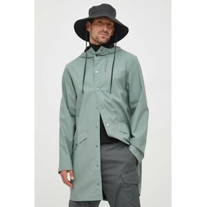 Nepremokavá bunda Rains 12020 Jackets zelená farba, prechodná