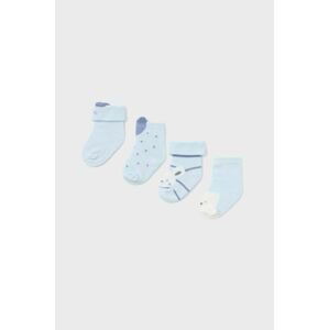 Ponožky pre bábätká Mayoral Newborn Gift box 4-pak