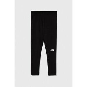 Detské legíny The North Face G EVERYDAY LEGGINGS červená farba, s potlačou