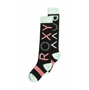 Detské ponožky Roxy FROSTY GIRL SOCK čierna farba