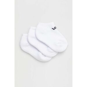 Ponožky pre bábätká Vans UY CLASSIC KICK TODDLER (12-24 MO, 3PK) 3-pak biela farba