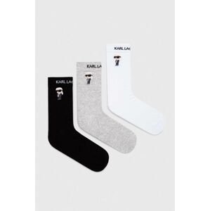 Ponožky Karl Lagerfeld 3-pak pánske