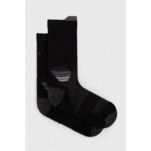 Ponožky Asics Fujitrail pánske, čierna farba