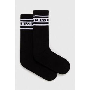 Ponožky Guess Originals pánske, čierna farba