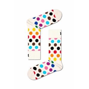 Ponožky Happy Socks Pride Dots Sock biela farba