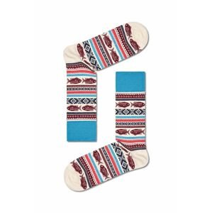 Ponožky Happy Socks Dressed Fish Jacquard Sock