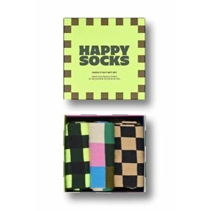 Ponožky Happy Socks Check It Out Socks 3-pak