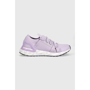 Bežecké topánky adidas by Stella McCartney Ultraboost 20 fialová farba