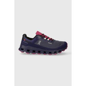 Bežecké topánky On-running Cloudvista Waterproof fialová farba