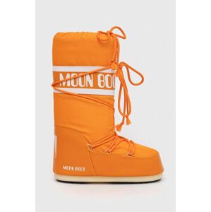 Snehule Moon Boot ICON NYLON oranžová farba, 14004400.090