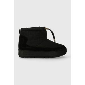 Snehule Tommy Hilfiger TOMMY MONOGRAM SNOWBOOT čierna farba, FW0FW07637