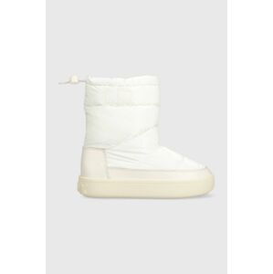 Snehule Tommy Jeans TJW WINTER BOOT biela farba, EN0EN02252