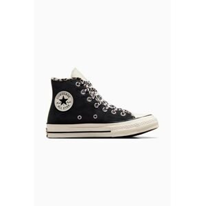 Tenisky Converse Chuck 70 dámske, čierna farba, A05356C