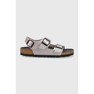 Detské sandále Birkenstock fialová farba