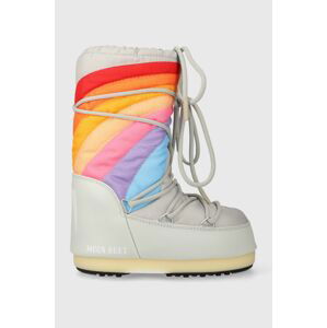 Detské snehule Moon Boot 14027700 Moon Boot Icon Rainbow G biela farba