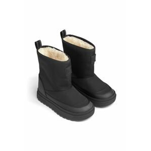 Detské zimné topánky Liewood čierna farba