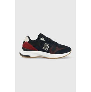 Tenisky Tommy Hilfiger MODERN PREP SNEAKER tmavomodrá farba, FM0FM04629