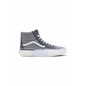 Tenisky Vans SK8-Hi Reconstruct pánske, šedá farba, VN0005UKGRY1