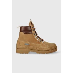 Semišové topánky Filling Pieces Mountain Boot Quartz pánske, hnedá farba, 63333369985