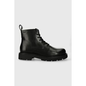 Kožené členkové topánky Vagabond Shoemakers CAMERON pánske, čierna farba, 5675.301.20