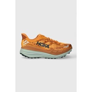 Bežecké topánky Hoka Stinson 7 oranžová farba