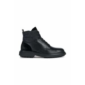 Členkové topánky Geox U FALORIA B ABX B pánske, čierna farba, U36FBB 0FF22 C9999