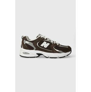 Tenisky New Balance MR530CL hnedá farba