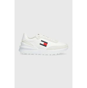 Tenisky Tommy Jeans TJM TECHNICAL RUNNER čierna farba, EM0EM01265