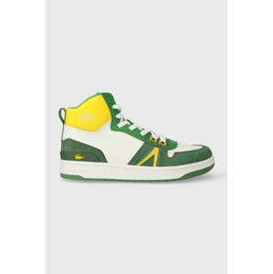 Kožené tenisky Lacoste L001 Leather Colorblock High-Top zelená farba, 45SMA0027