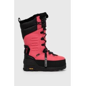Snehule UGG Shasta Boot Tall ružová farba, 1151850
