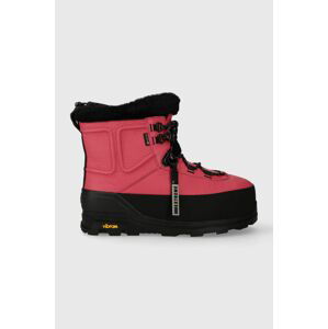 Snehule UGG Shasta Boot Mid ružová farba, 1151870
