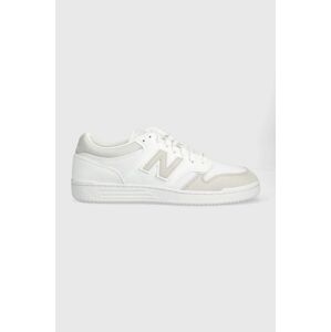 Tenisky New Balance BB480LKA biela farba