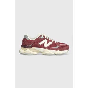 Tenisky New Balance U9060VNA bordová farba