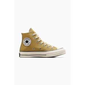 Tenisky Converse Chuck 70 žltá farba, A04590C