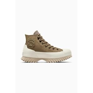 Tenisky Converse Chuck Taylor All Star Lugged Winter 2.0 zelená farba, A04634C