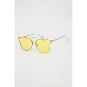 Slnečné okuliare Jeepers Peepers žltá farba