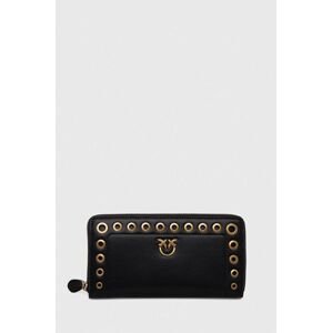 Peňaženka Pinko dámsky, čierna farba