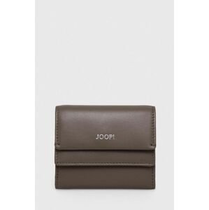 Kožená peňaženka Joop! dámsky, hnedá farba