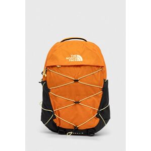 Ruksak The North Face Borealis pánsky, oranžová farba, veľký, jednofarebný