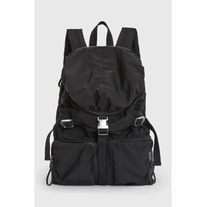 Ruksak AllSaints REN HIKING BACKPACK pánsky, čierna farba, veľký, jednofarebný