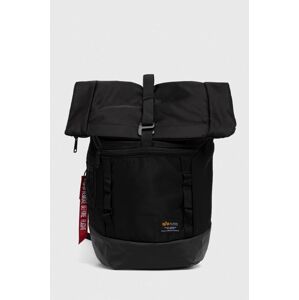 Ruksak Alpha Industries 126941.03-Black, čierna farba, veľký, jednofarebný