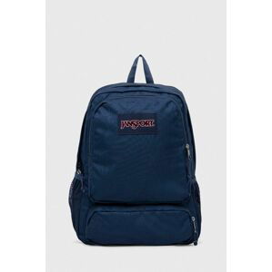 Ruksak Jansport tmavomodrá farba, veľký, jednofarebný