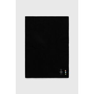 Smartwool Thermal Merino Reversible čierna farba, jednofarebný