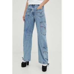 Rifle Moschino Jeans dámske, vysoký pás