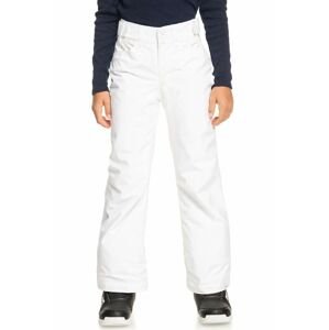 Detské lyžiarske nohavice Roxy BACKYARD G PT SNPT biela farba